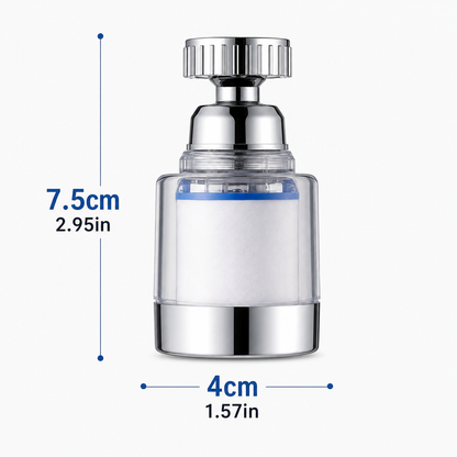 Water Purifying Faucet with Replaceable Filter